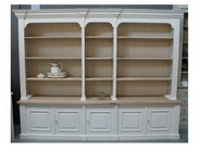 WW047-Shop Cupboard with Old Teak Shelves